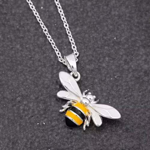 Halsband – Sparkle bee