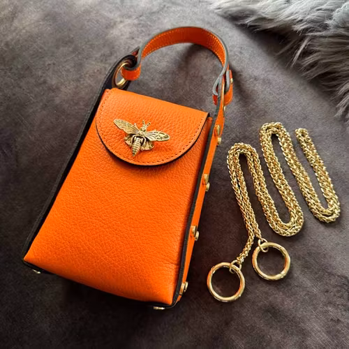 Handväska – The Bee Bag, orange
