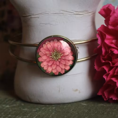 Manschettarmband – Zinnia