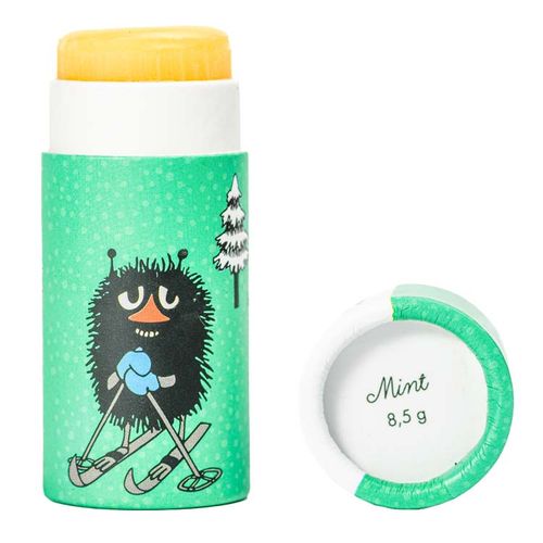 Ekologiskt Läppcerat av bivax med smak av mint – Moomin by G&L