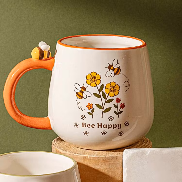 Mugg – Retro "Bee Happy"