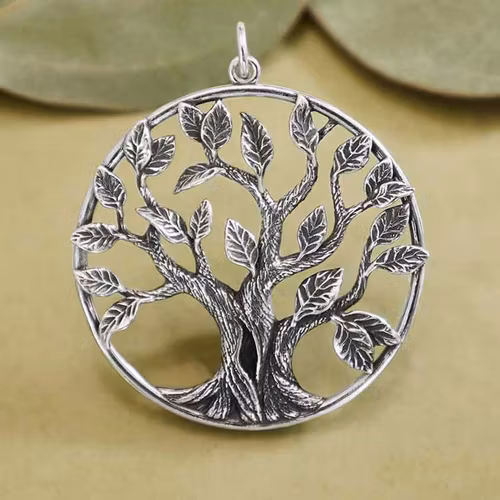 Hänge – LIvets träd, silver
