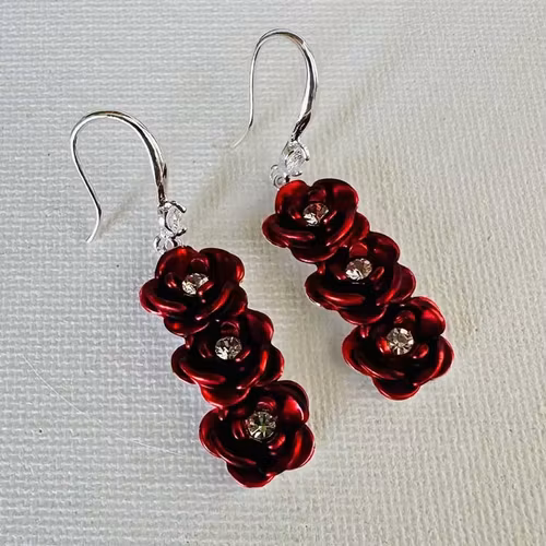 Örhängen – Roses på krok