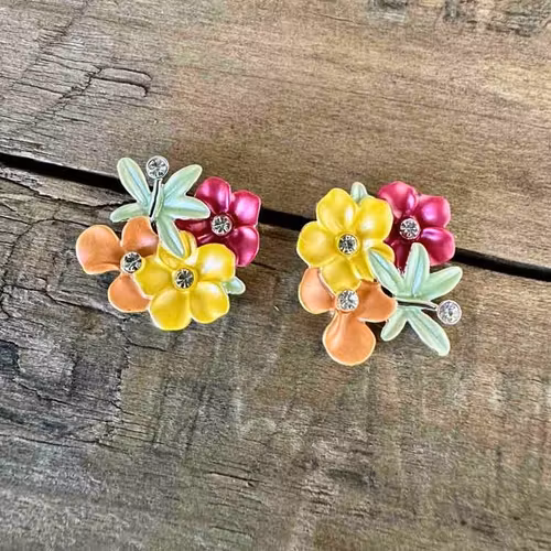 Örhängen – Boho flowers