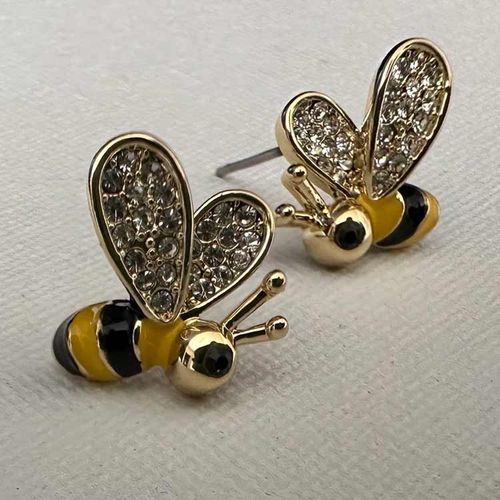 Örhängen – Sparkly bee