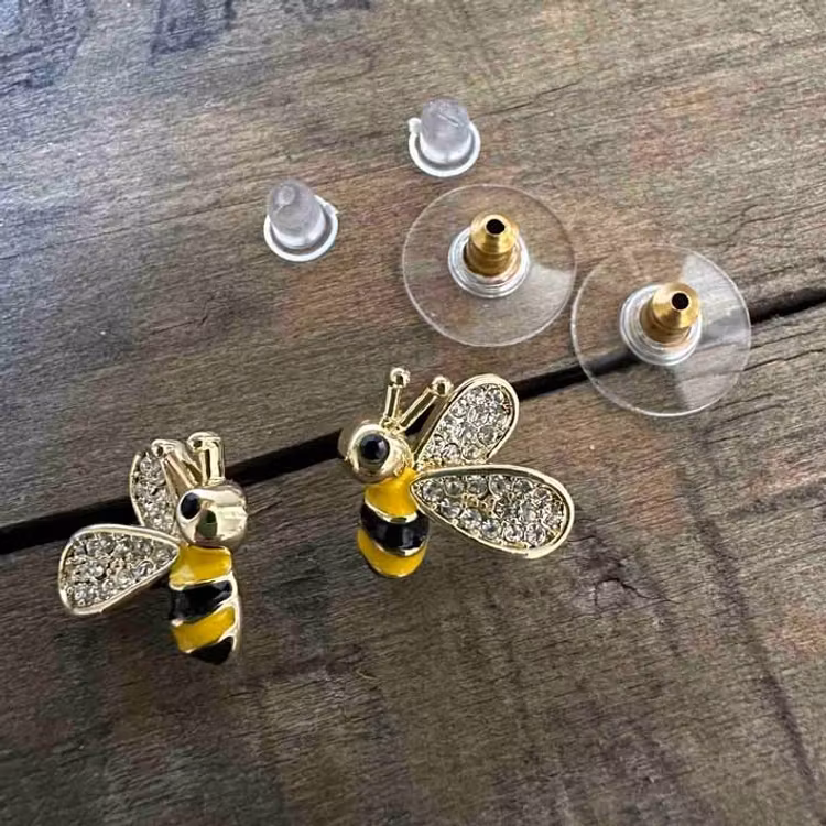 Örhängen – Sparkly bee
