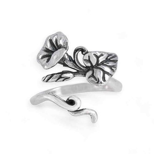 Ring – Blomman för dagen, silver