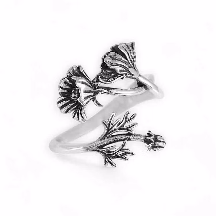 Ring – Rosenskära, silver