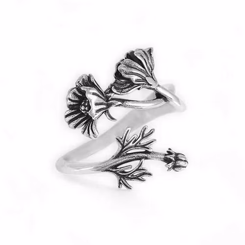 Ring – Rosenskära, silver