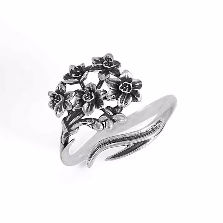 Ring – Narciss, silver