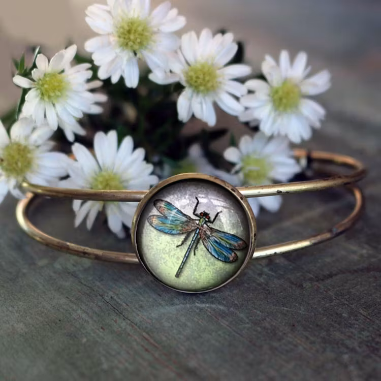 Manschettarmband – Trollslända