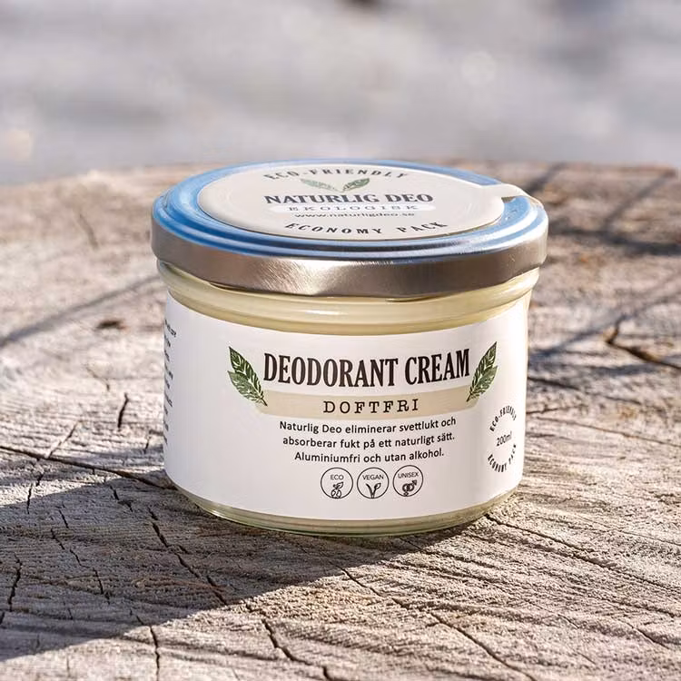 Naturlig Deo – Ekologisk deodorant cream Doftfri