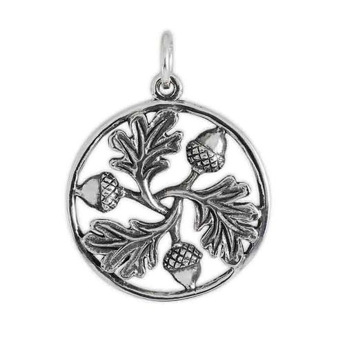 Hänge – Mandala ekollon & blad
