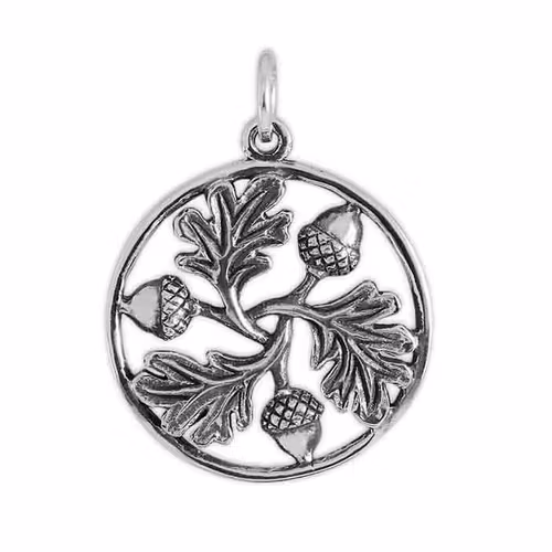 Hänge – Mandala ekollon & blad