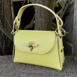 Handväska – L´abeille Bag, ljusgul