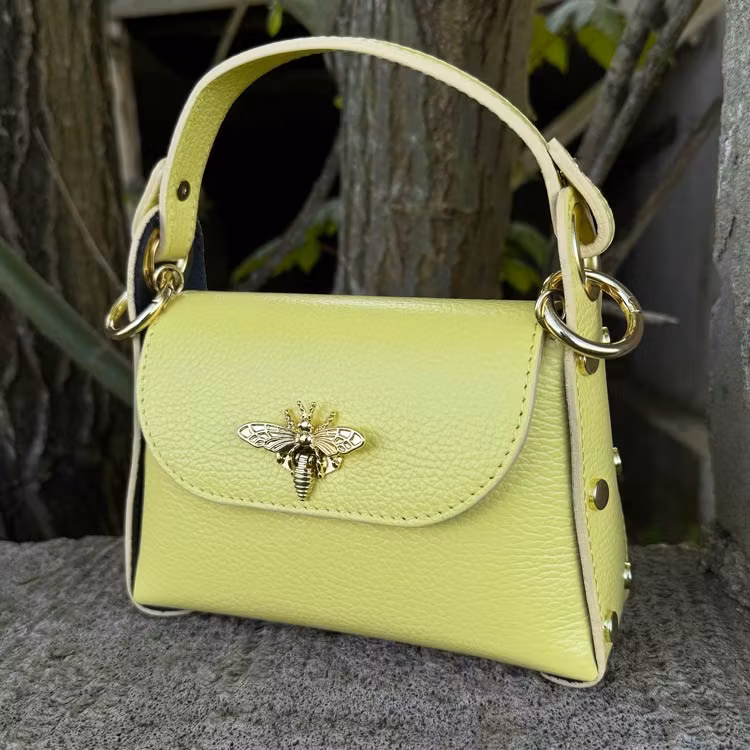Handväska – L´abeille Bag, ljusgul