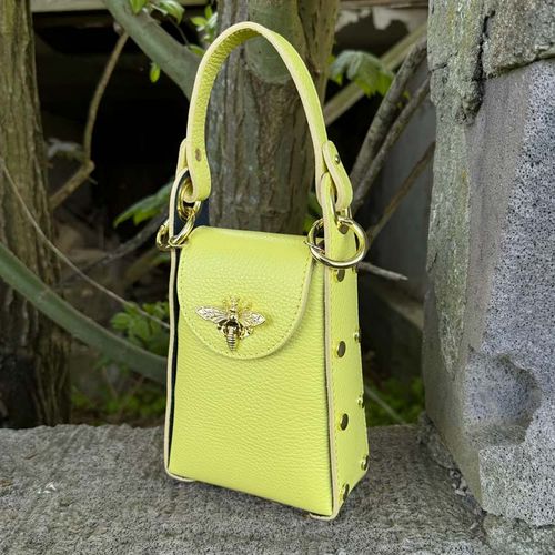 Handväska – The Bee Bag, ljusgul