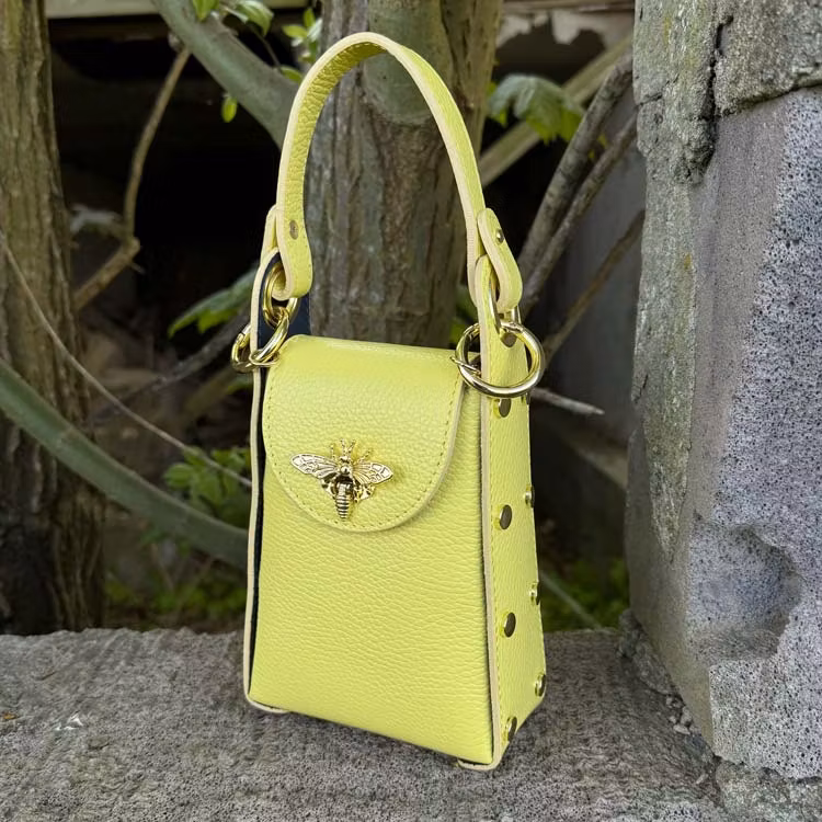 Handväska – The Bee Bag, ljusgul
