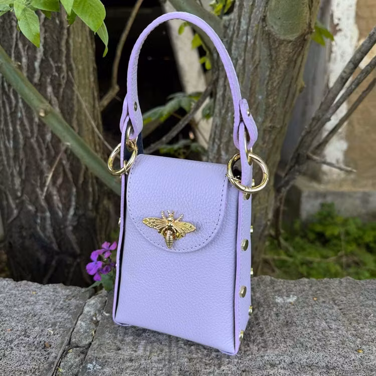 Handväska – The Bee Bag, ljuslila