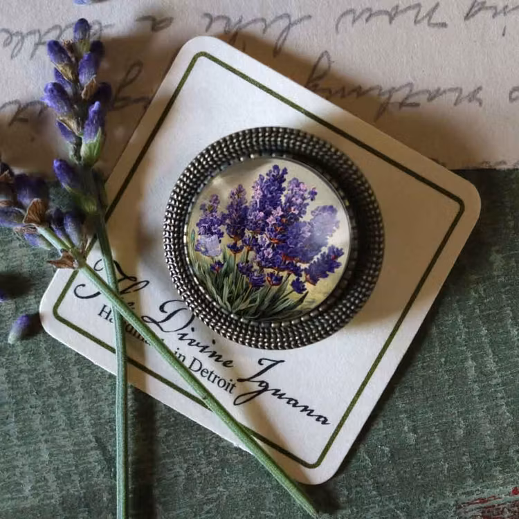 Brosch – Lavendel