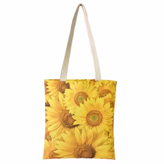 Tygkasse – Solrosor