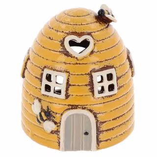 Ljushållare – Village Pottery, Beehive Dome House gul, liten