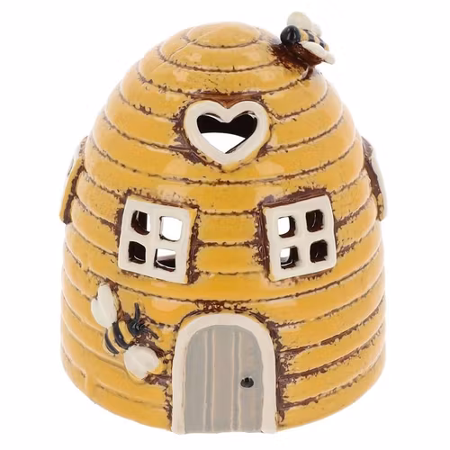 Ljushållare – Village Pottery, Beehive Dome House gul, liten