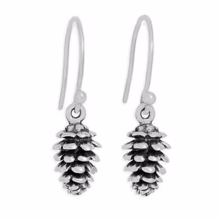 Örhängen – Kotte på krok, silver