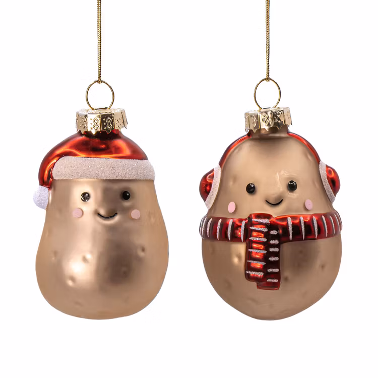 Julgransprydnad – Glad potatis