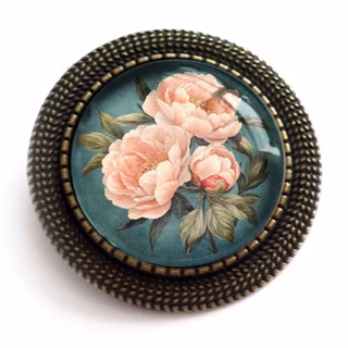 Brosch – Rosa Pion