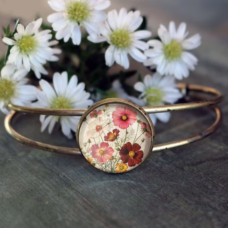 Manschettarmband – Rosenskära