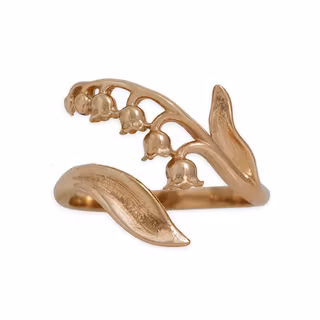 Ring – Liljekonvalj, brons