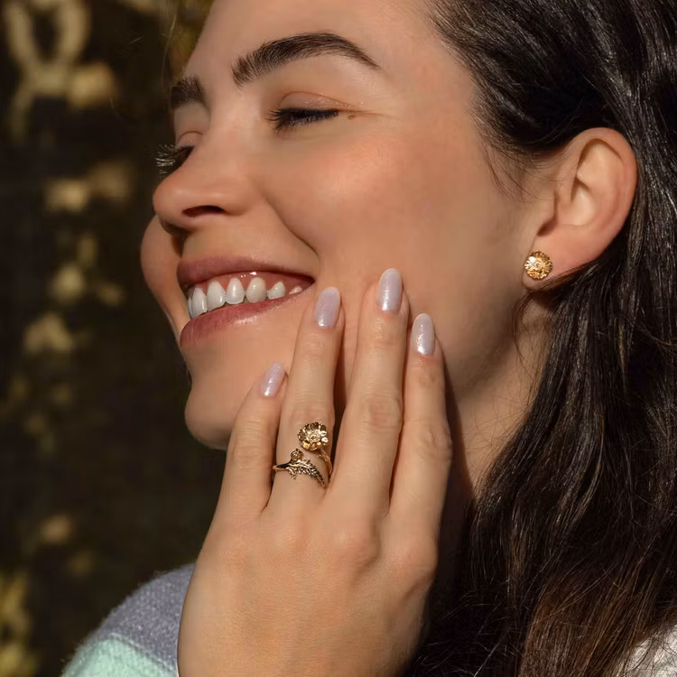 Ring – Vallmo, brons