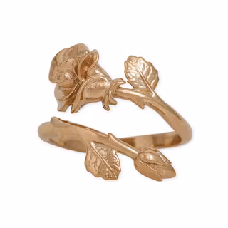 Ring – Ros, brons