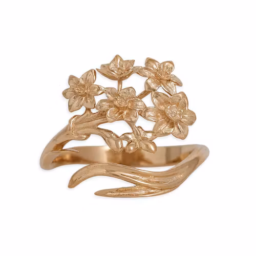 Ring – Narciss, brons