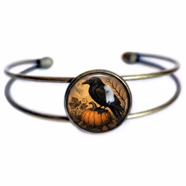 Manschettarmband – Skördemånens korp