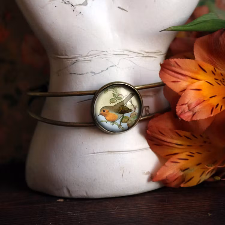 Manschettarmband – Rödhake