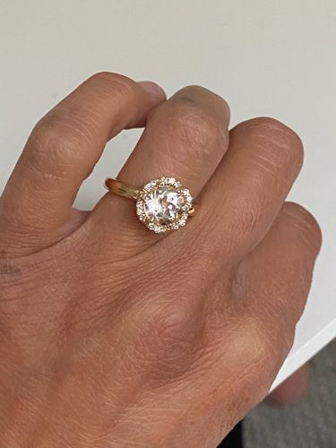 FLORAL BY Sofia Falk RING - Bergskristall