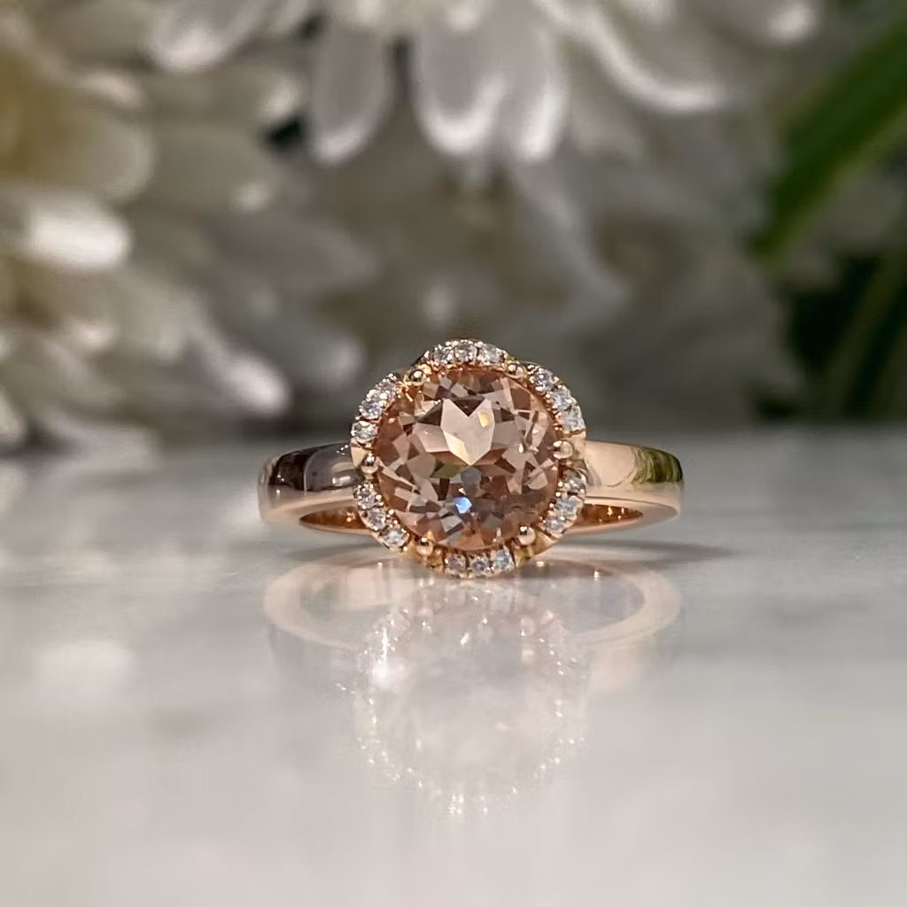 FLORAL BY Sofia Falk RING - Morganit