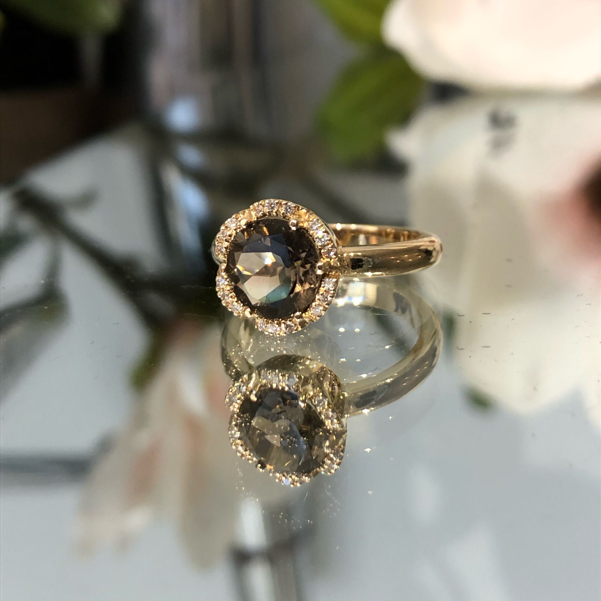 FLORAL BY Sofia Falk RING - Rökkvarts