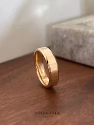 WEDDINGS BY Sofia Falk - Ring med fasade kanter