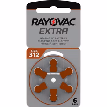 Batteri Rayovac Extra (312)