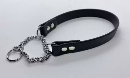 Halsband Halvstryp i PVC till hund under 15 kg