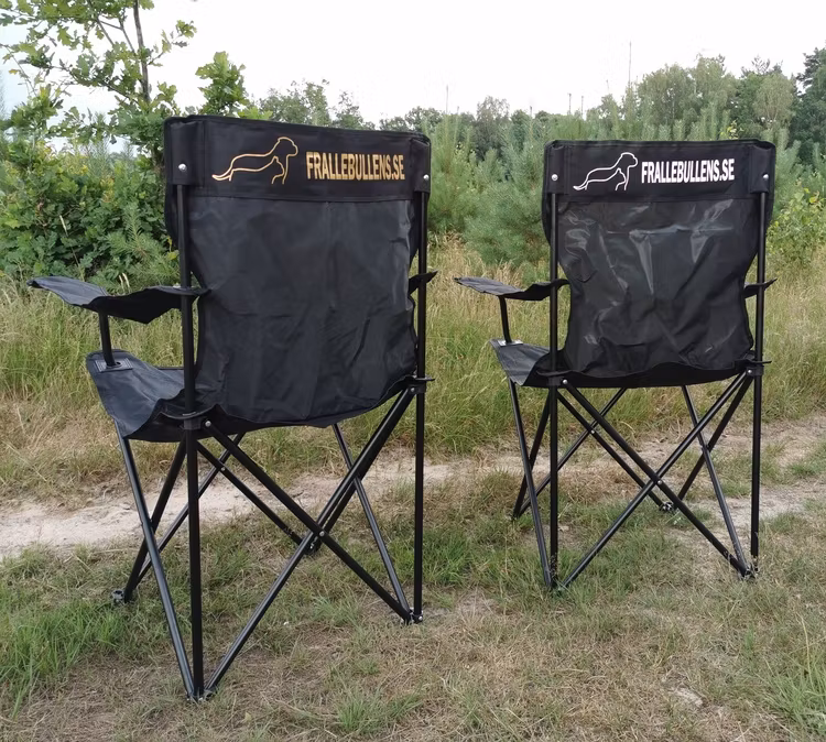 Campingstol med tryck