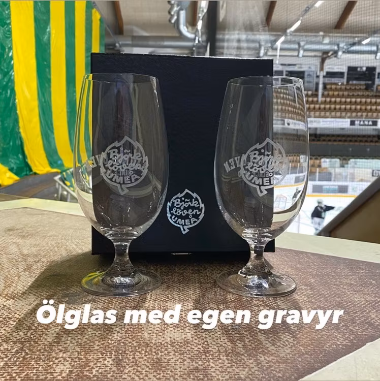 ÖLGLAS KUPA PERSONLIG GRAVYR