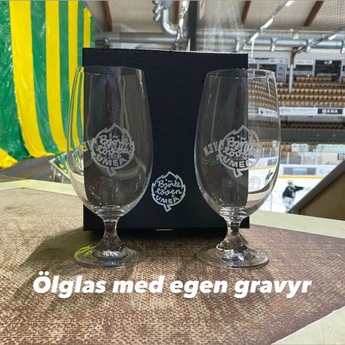 ÖLGLAS KUPA PERSONLIG GRAVYR