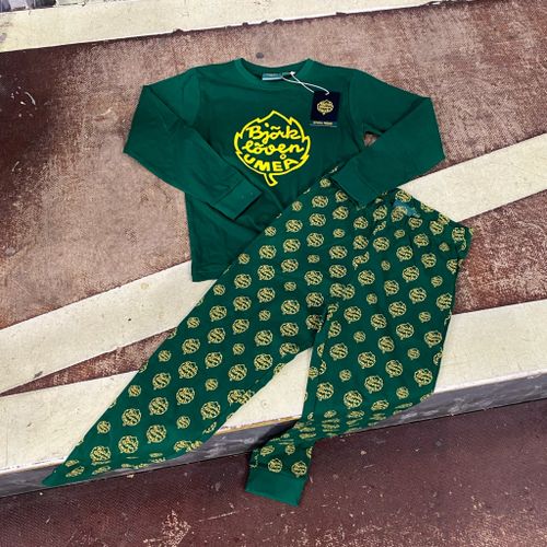 PYJAMAS GRÖN JR