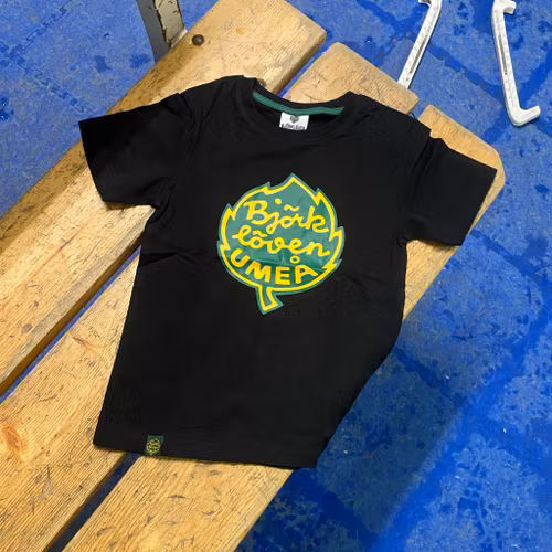 T-SHIRT KLASSISK SVART JR