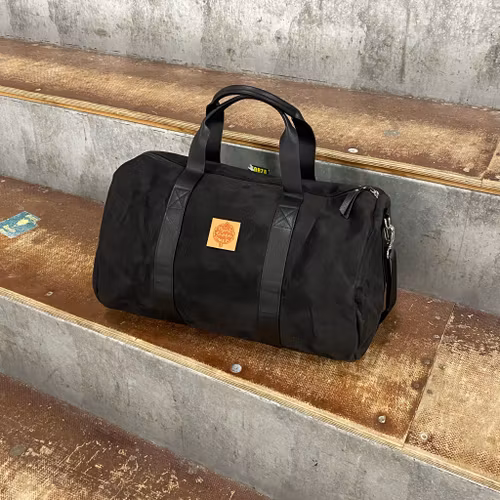 WEEKEND BAG SUEDE BLACK