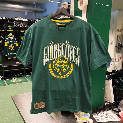 LÖVEN TEE OVERSIZED GRÖN